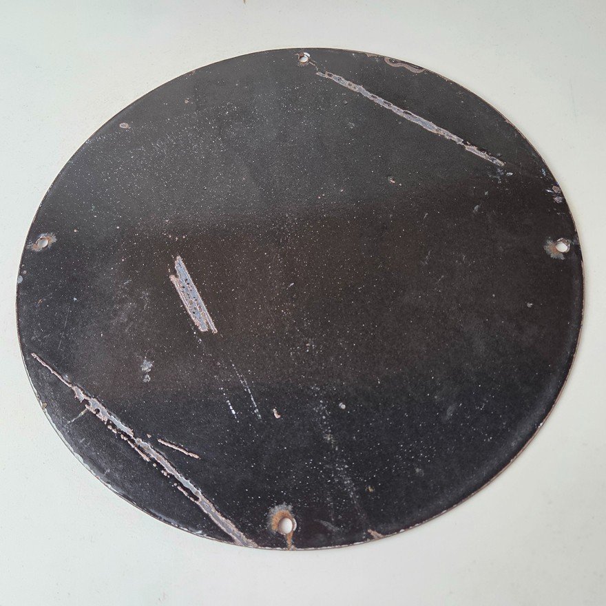 Vintage Marine Gasoline Sign - Mickey Mouse Porcelain Seaside Gas Oil Pump Sign - Image 7