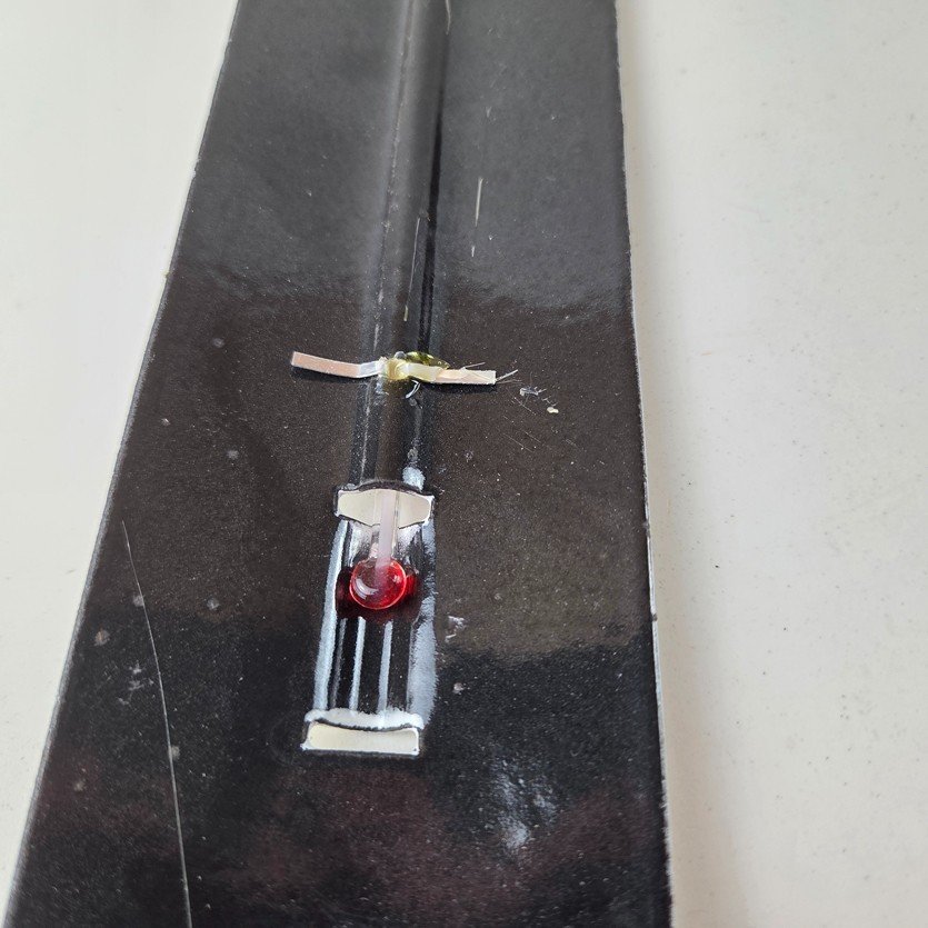 Vintage Mobil Safety Sign - Gas Service Pump Ad Sign on Porcelain Thermometer - Image 8