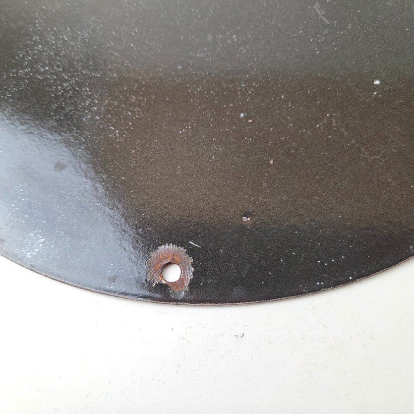 Vintage Mountain Dew Porcelain - Gas Pump Plate Soda Bottles Chip and Dale Sign - Image 8