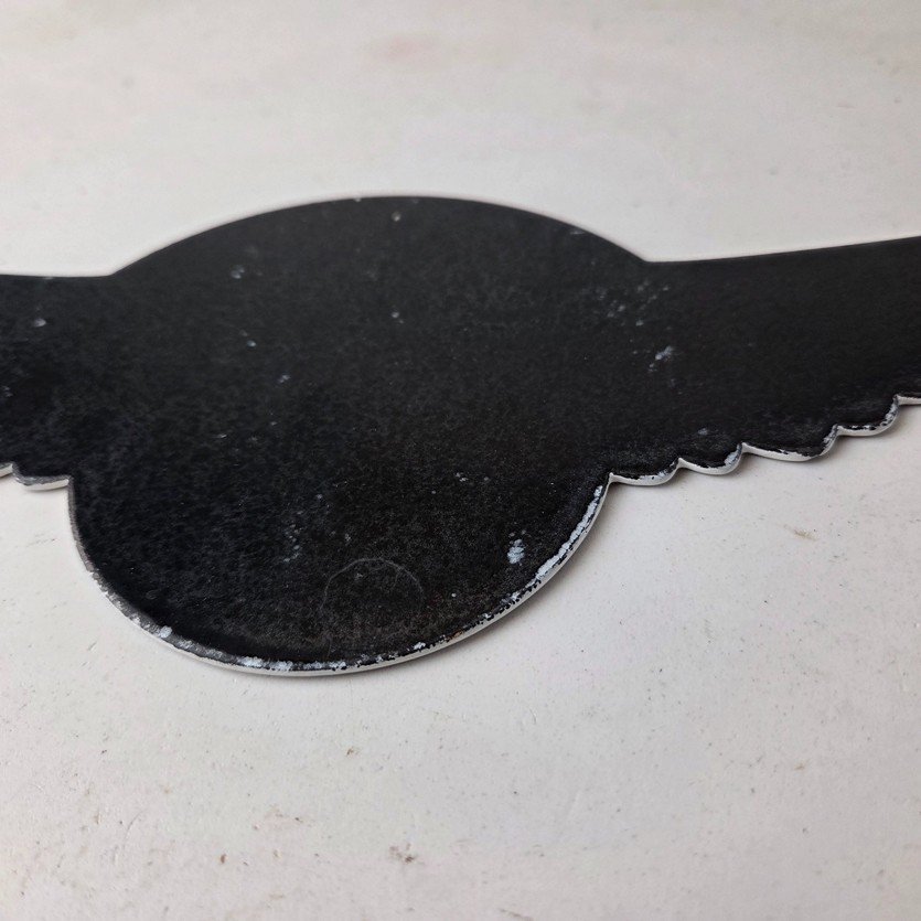 Vintage Porcelain Airplane Propeller Sign - Curtiss Gas Service Porcelain Sign - Image 9