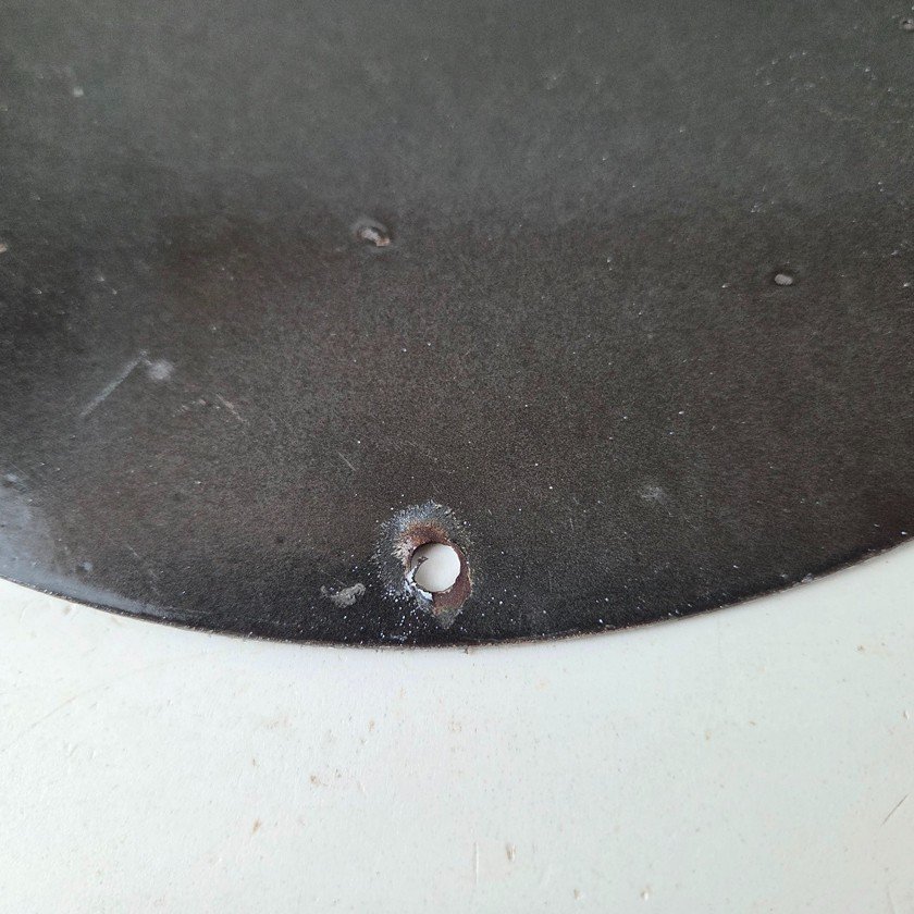 Vintage Porcelain Shelby Sign - Cobra Snake GT 500 Gas Pump Automotive Sign - Image 8