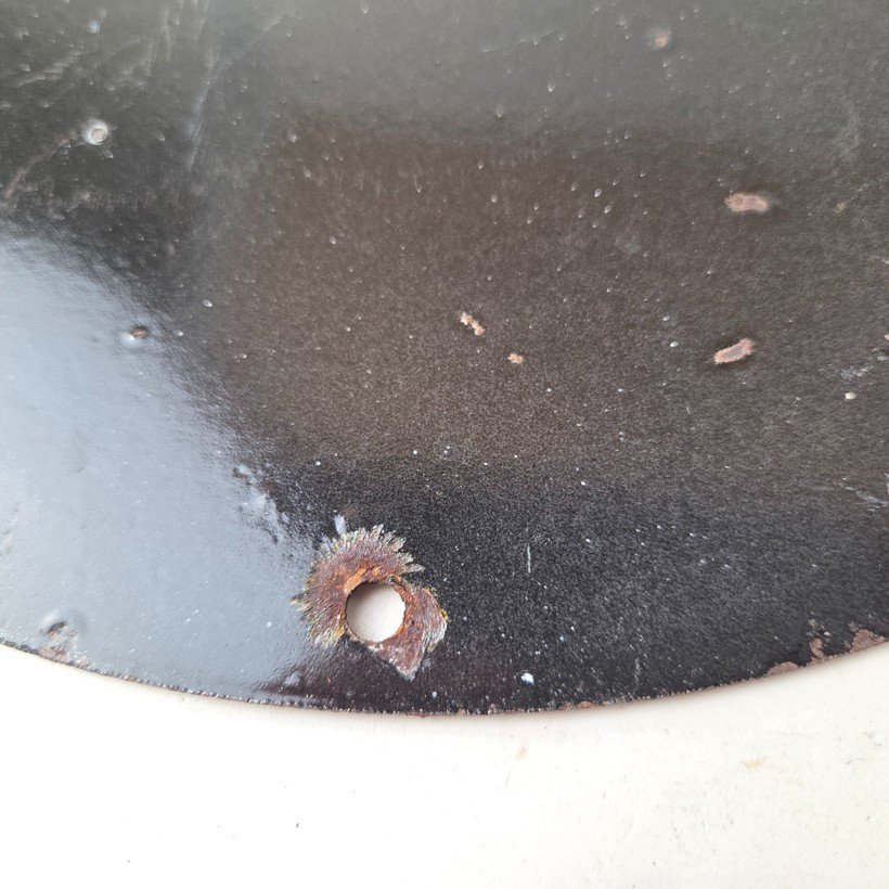 Vintage Rapala Fishing Sign - Mickey Mouse Sign - Tackle Lures Gas Oil Pump Sign - Image 8