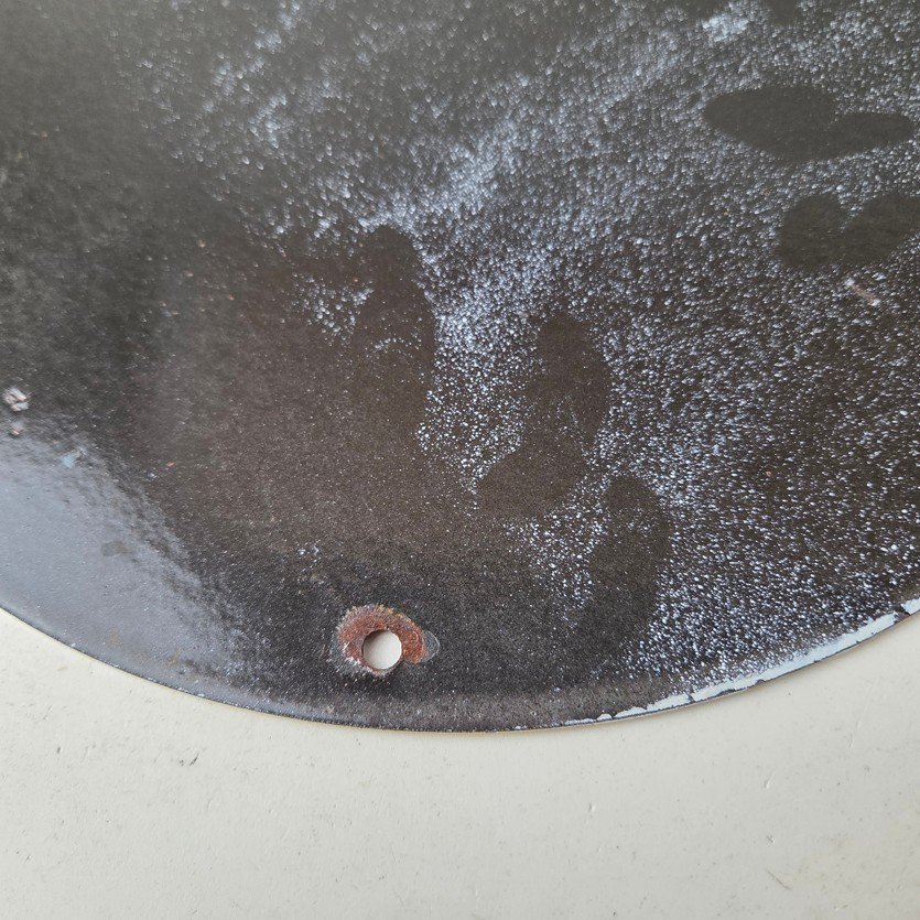 Vintage Rat Fink Genuine Parts Mouse Porcelain Signs - Ed Roth Hot Rod Signs - Image 8