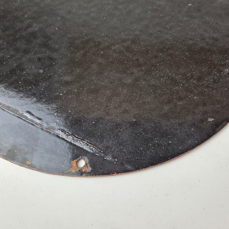 Vintage Rolls Royce Sign - Authentic Parts & Service Gas Pump Porcelain Sign - Image 8