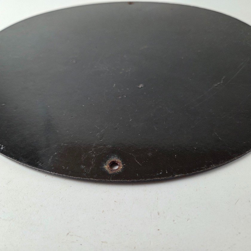 Vintage Sherwin Williams Sign - Paint Brush Painting Gas Oil Pump Porcelain Sign - Image 9