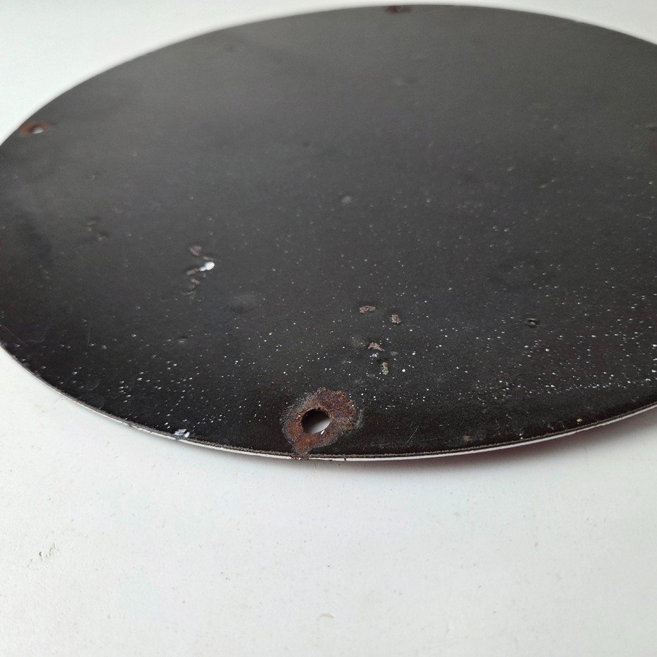 Vintage Sinclair Gasoline Sign - Flintstones Aviation Gas Porcelain Sign - Image 9