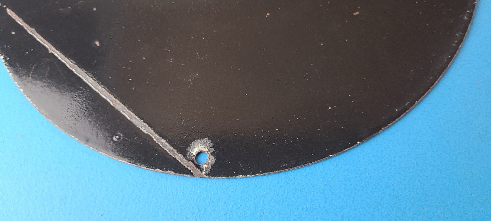 Vintage Standard Gasoline Sign - Porcelain Walt Disney Gas Oil Pump Plate Sign - Image 14