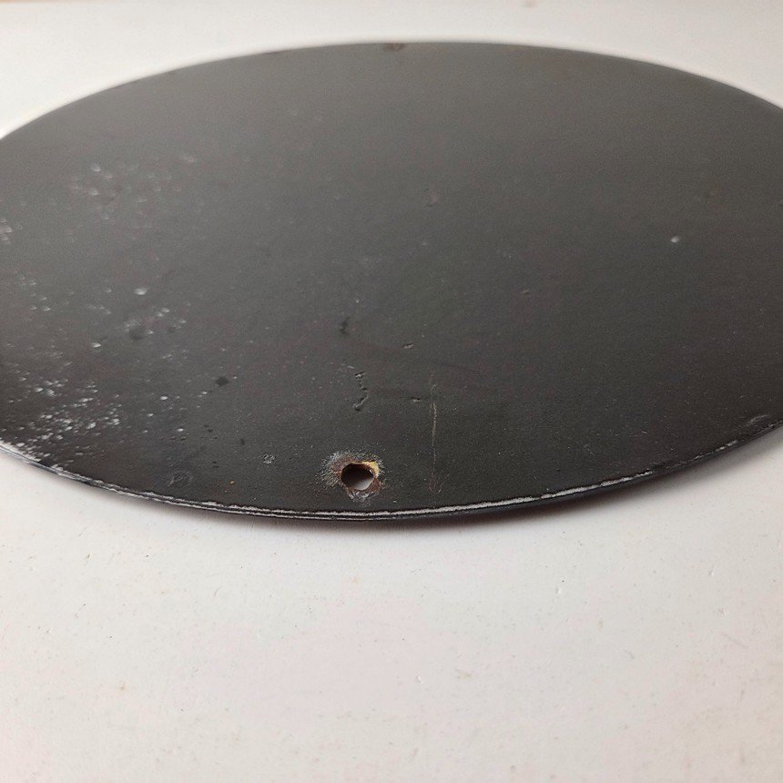 Vintage The Beatles Sign - Rock Band Guitar Album English Gas Porcelain Sign - Image 9