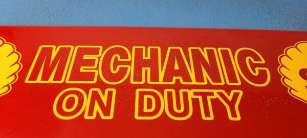 VINTAGE SHELL PORCELAIN GAS MOTOR OIL MECHANIC SERVICE STATION PUMP PLATE SIGN 305768691963 12