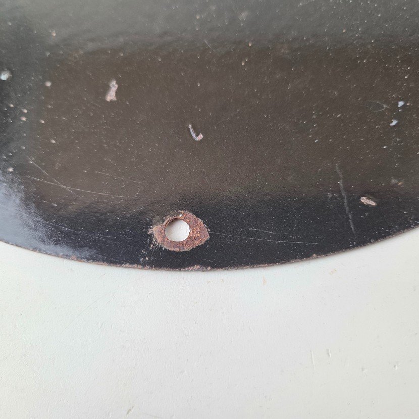 Vintage Alfa Romeo Milano Sign - Porcelain Dealership Gas Pump Italian Sign - Image 8