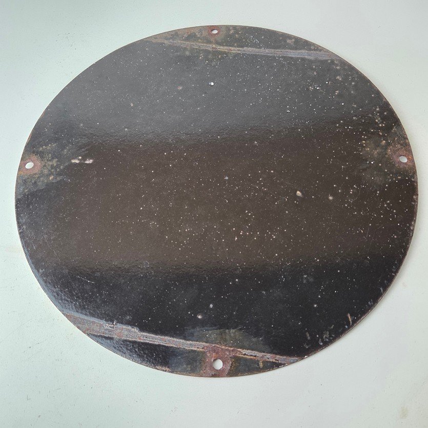 Vintage Atlantic Gasoline Sign - Service Station Gas Pump Porcelain Sign - Image 7