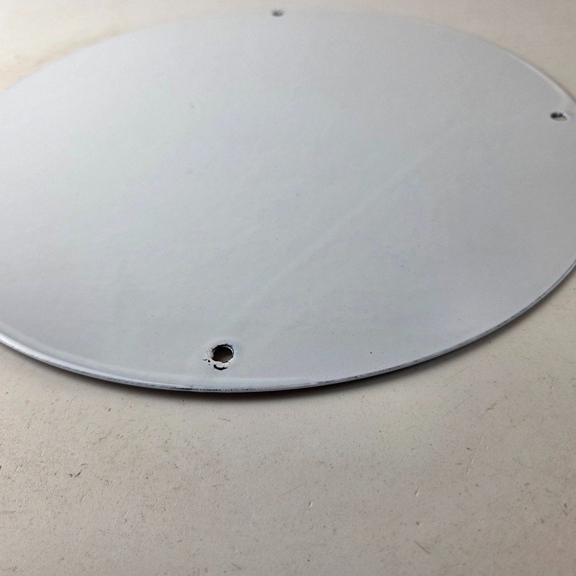 Vintage Browning Rifles Sign - Size Matters Deer Hunting Guns Porcelain Gas Sign - Image 9