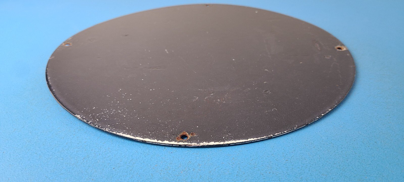 Vintage Conoco Gasoline Sign - Superman Comic Book Hero Porcelain Gas Pump Sign - Image 16