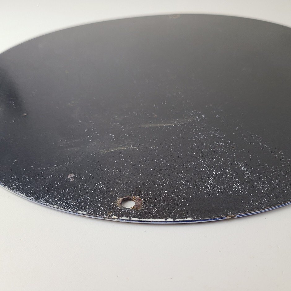 Vintage Esso Gasoline Sign - Gas Pump Service Station Advertising Porcelain Sign - Image 15