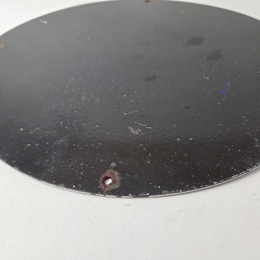 Vintage Esso Gasoline Sign - He-Man American Toys Figure Porcelain Gas Sign - Image 9