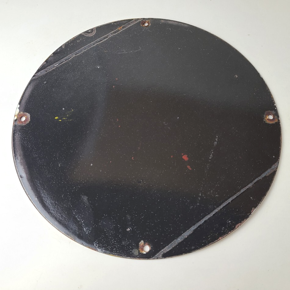 Vintage Fisk Tires Sign - Automobile Car Sales Service Gas Pump Porcelain Sign - Image 14