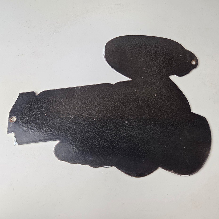 Vintage Ford Motors Sign - Cobra Jet Sales Service Shelby Gas Oil Porcelain Sign - Image 7