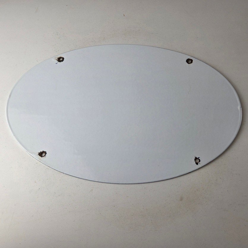 Vintage Greyhound Lines Porcelain Sign - Running Dog Bus Logo Sign - Image 7