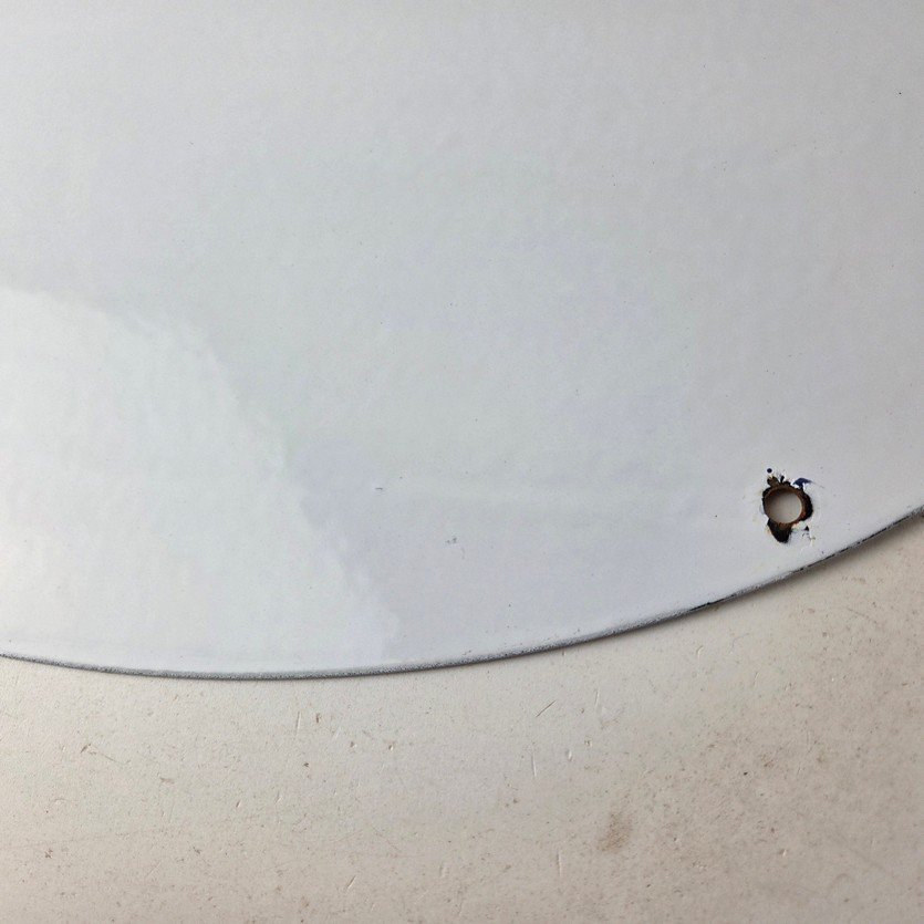 Vintage Greyhound Lines Porcelain Sign - Running Dog Bus Logo Sign - Image 8