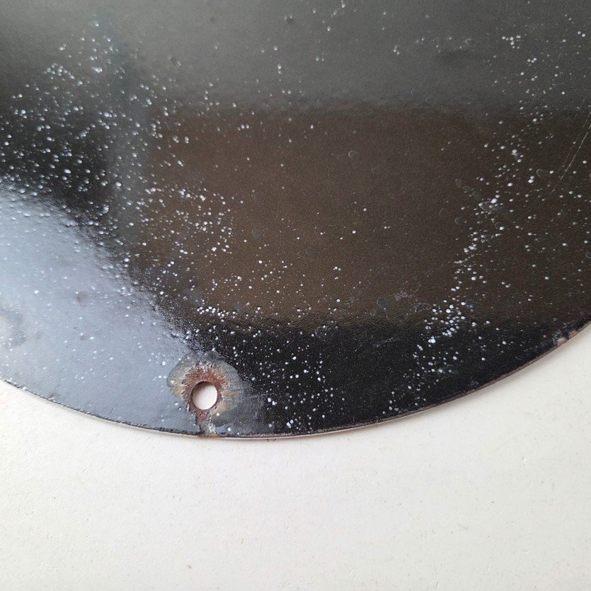 Vintage Harley Davidson Motorcycles Sign - 11 3/4" Gas Pump Porcelain Sign - Image 8