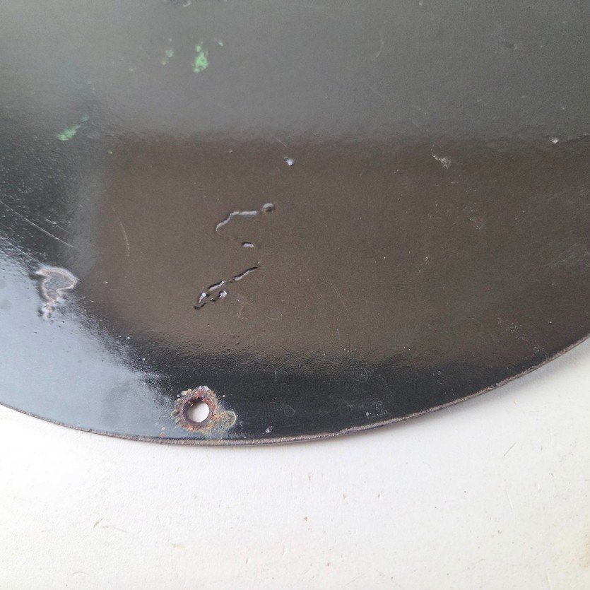 Vintage Harley Davidson Motorcycles Sign - Road Runner Porcelain Gas Pump Sign - Image 8