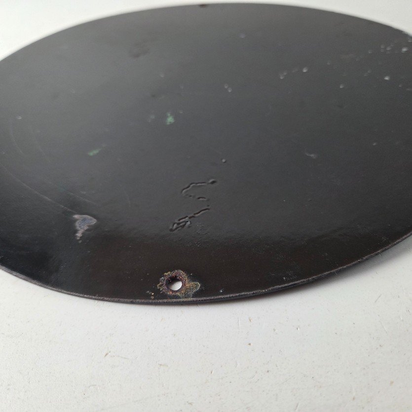 Vintage Harley Davidson Motorcycles Sign - Road Runner Porcelain Gas Pump Sign - Image 9