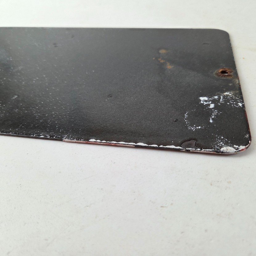 Vintage Heddon Fishing Lures Sign - Fish Tackle Lures Gas Pump Porcelain Ad Sign - Image 9