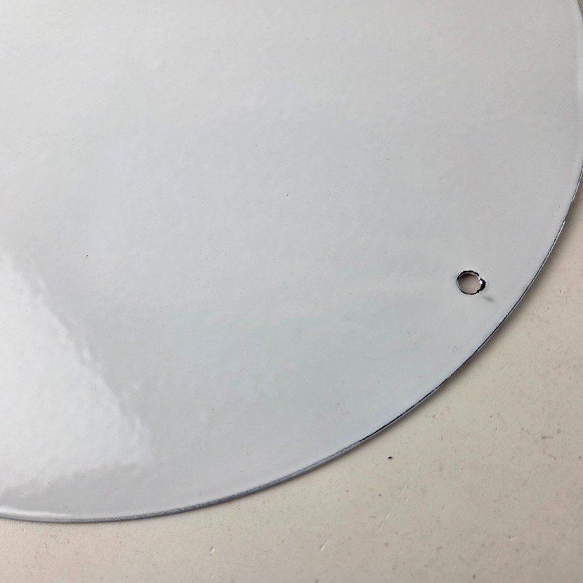 Vintage Lamborghini Sports Car Sign - Auto Service Dealer Gas Porcelain Sign - Image 7