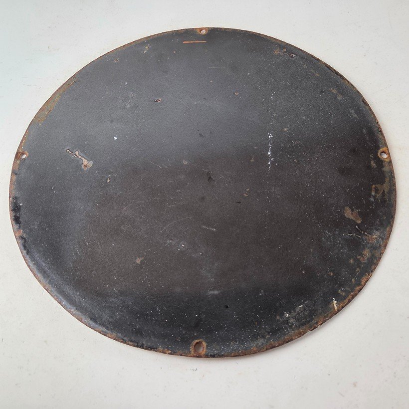 Vintage Mack Trucks Sign - 5 Star Sales & Service Gas Pump Porcelain Ad Sign - Image 7