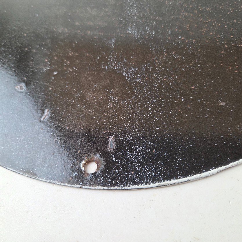 Vintage Marlin Long Gun Lever Action Porcelain Sign - Cowboy Lasso Sign - Image 8