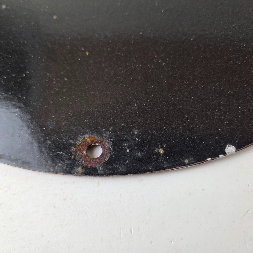 Vintage Omega Watches Sign - Matchless Merits Store Display Gas Porcelain Sign - Image 8