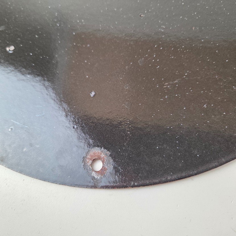 Vintage Poll Parrot Shoes Sign - Porcelain Gas Pump Service Station Sign - Image 8