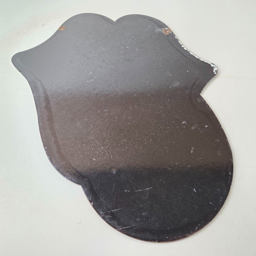 Vintage Rolling Stone Sign - American Rock Guitar Band Concert Gas Pump Sign - Image 7