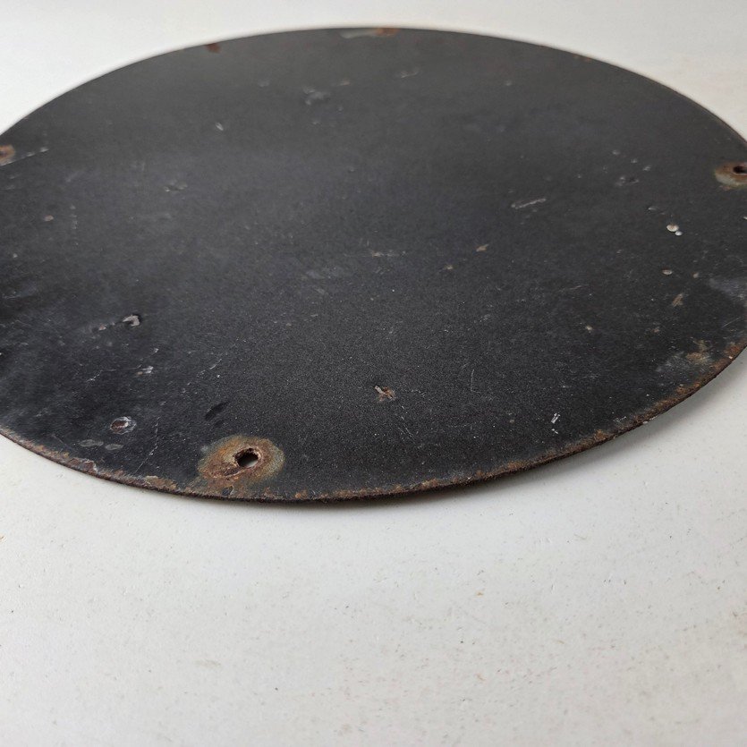 Vintage Sinclair Porcelain Sign - Flintstones Cave Man Gasoline Gas Station Sign - Image 9