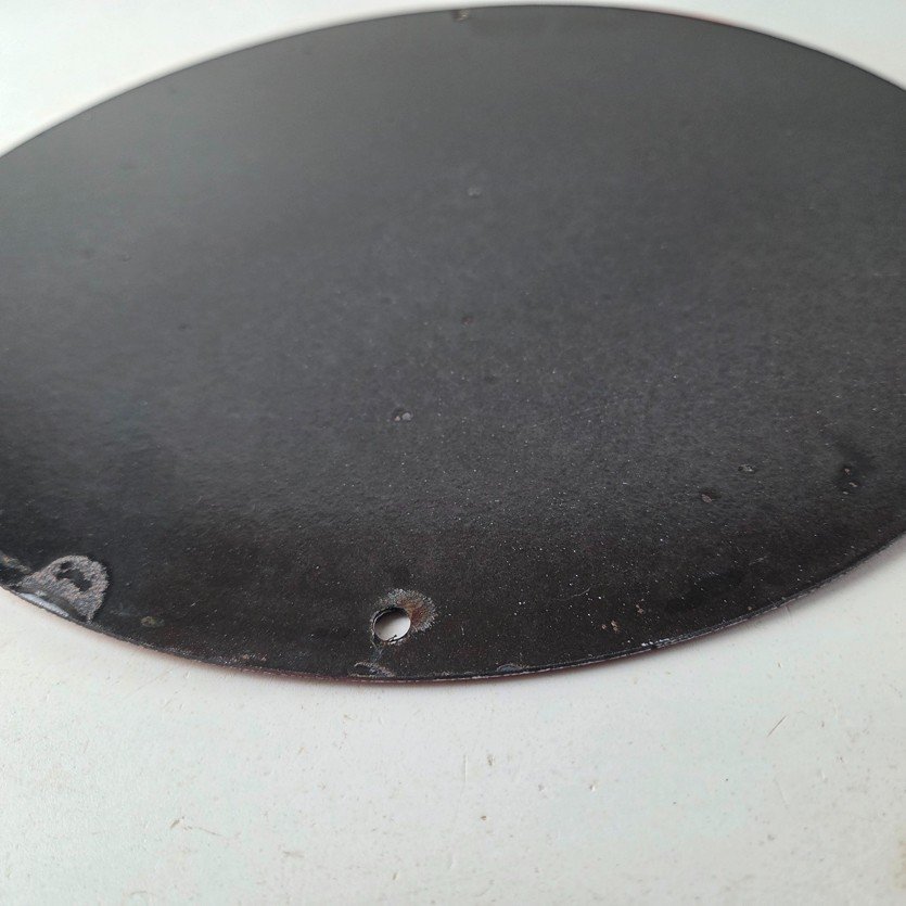 Vintage Texaco Gasoline Sign - Gas Products Porcelain Marine White Sign - Image 9