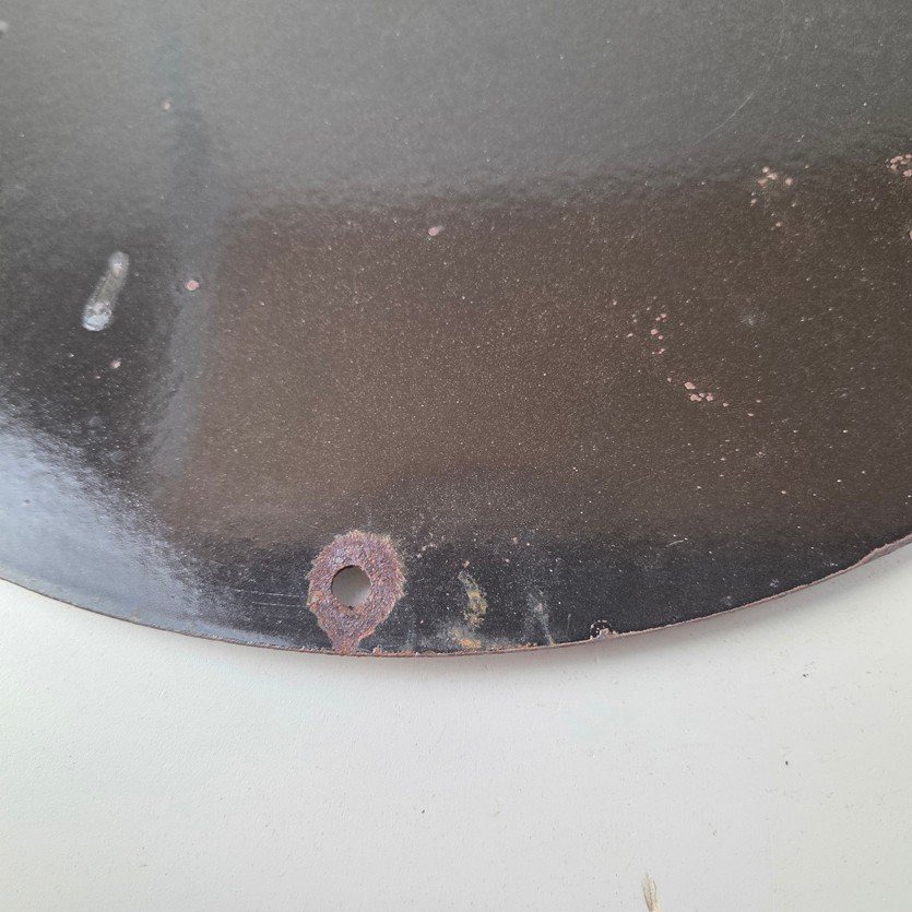 Vintage Texaco Gasoline Sign - Marine White Gas Products Porcelain Sign - Image 8