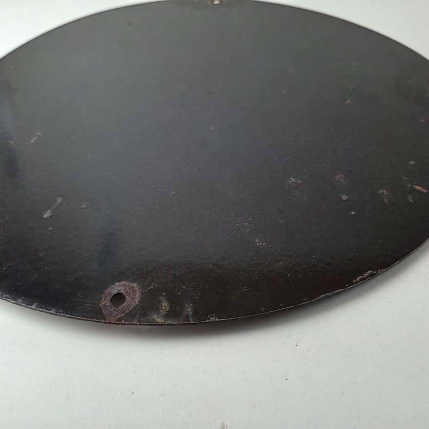 Vintage Texaco Gasoline Sign - Marine White Gas Products Porcelain Sign - Image 9