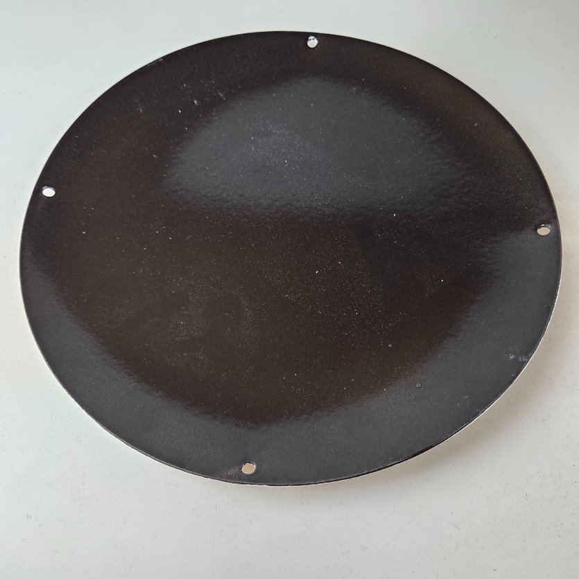 Vintage Texaco Gasoline Sign - Porcelain Disney Goofy Fire Chief Gas Pump Sign - Image 7