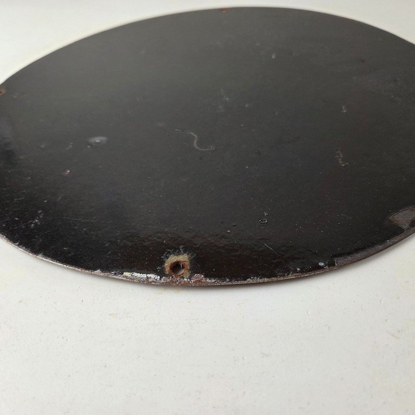 Vintage Texaco Gasoline Sign - Walt Disney Mickey Mouse Porcelain Gas Pump Sign - Image 9