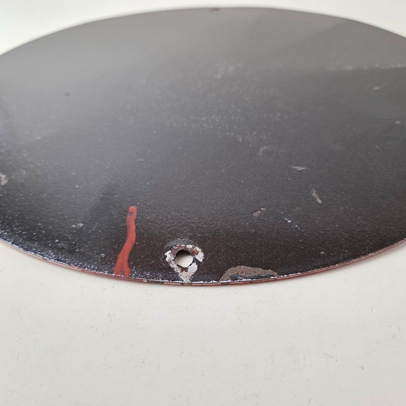 Vintage Winchester Porcelain Sign - Powder Shot Gun Shells Gas Pump Sign - Image 9