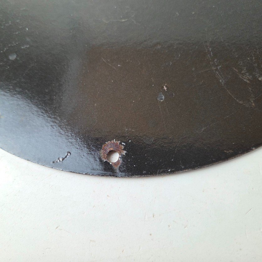 Vintage Winchester Porcelain Sign - Rifles Firearms Hunt Gas Service Pump Sign - Image 8