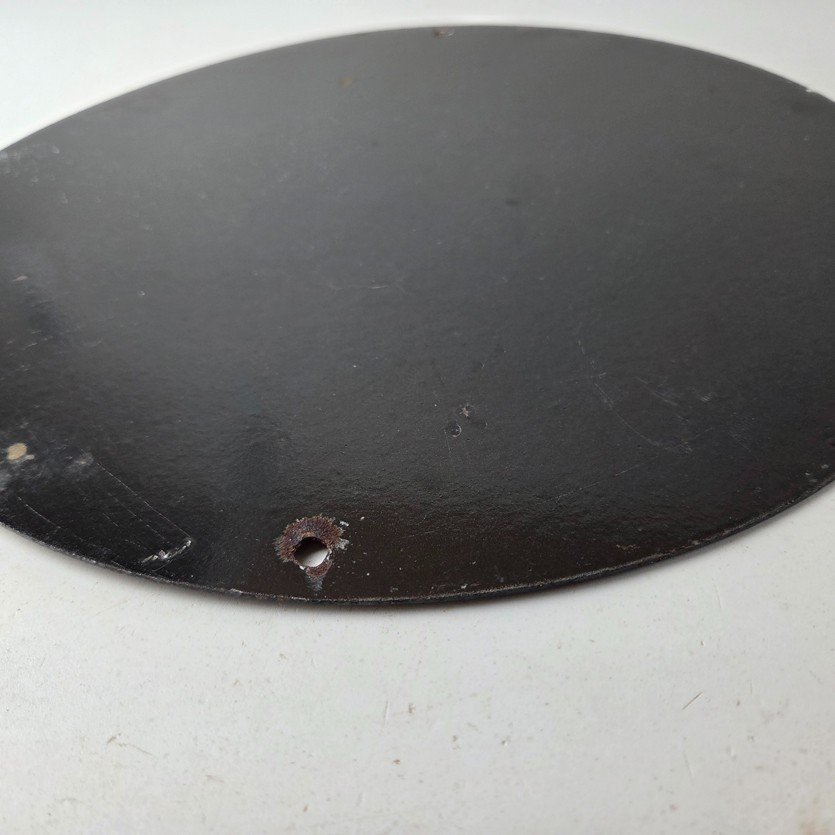 Vintage Winchester Porcelain Sign - Rifles Firearms Hunt Gas Service Pump Sign - Image 9