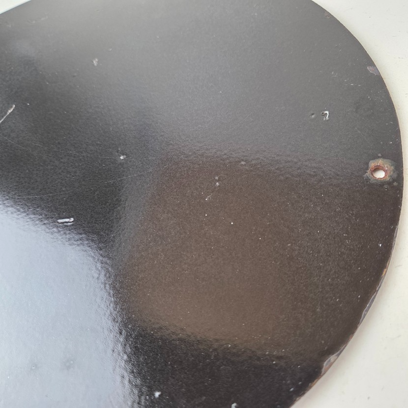 Vintage American Gasoline Porcelain Sign - Mickey Disney Gas Pump Plate Sign - Image 8