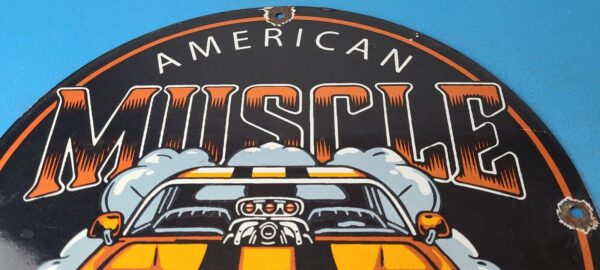 Vintage American Muscle Sign Chevrolet Automobile Service Station Gas Sign 305753458604 12