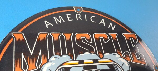 Vintage American Muscle Sign Chevrolet Automobile Service Station Gas Sign 305753458604 4