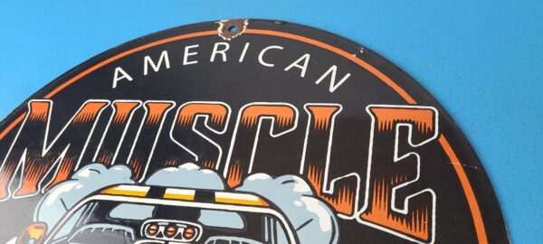 Vintage American Muscle Sign Chevrolet Automobile Service Station Gas Sign 305753458604 7