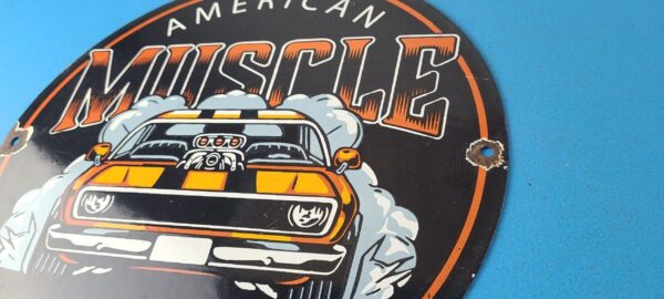 Vintage American Muscle Sign Chevrolet Automobile Service Station Gas Sign 305753458604 8