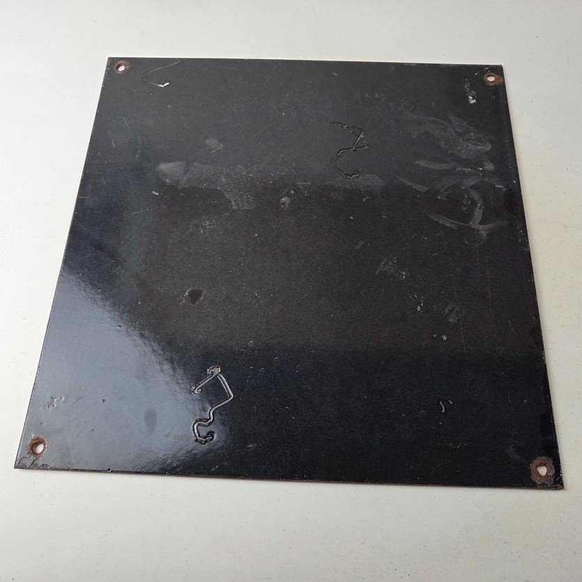 Vintage Black Raven Sign - Kelly Axe Service Station Knife Store Gas Pump Sign - Image 7