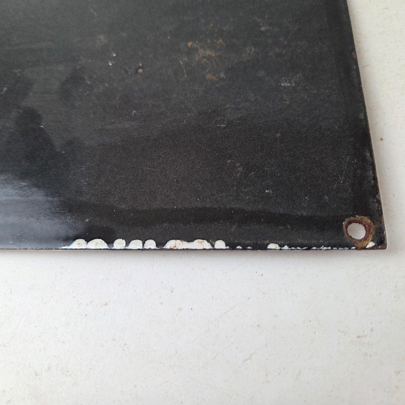 Vintage Bronco Kilgore Toys Sign - Porcelain Advertisement Store Gas Pump Sign - Image 8