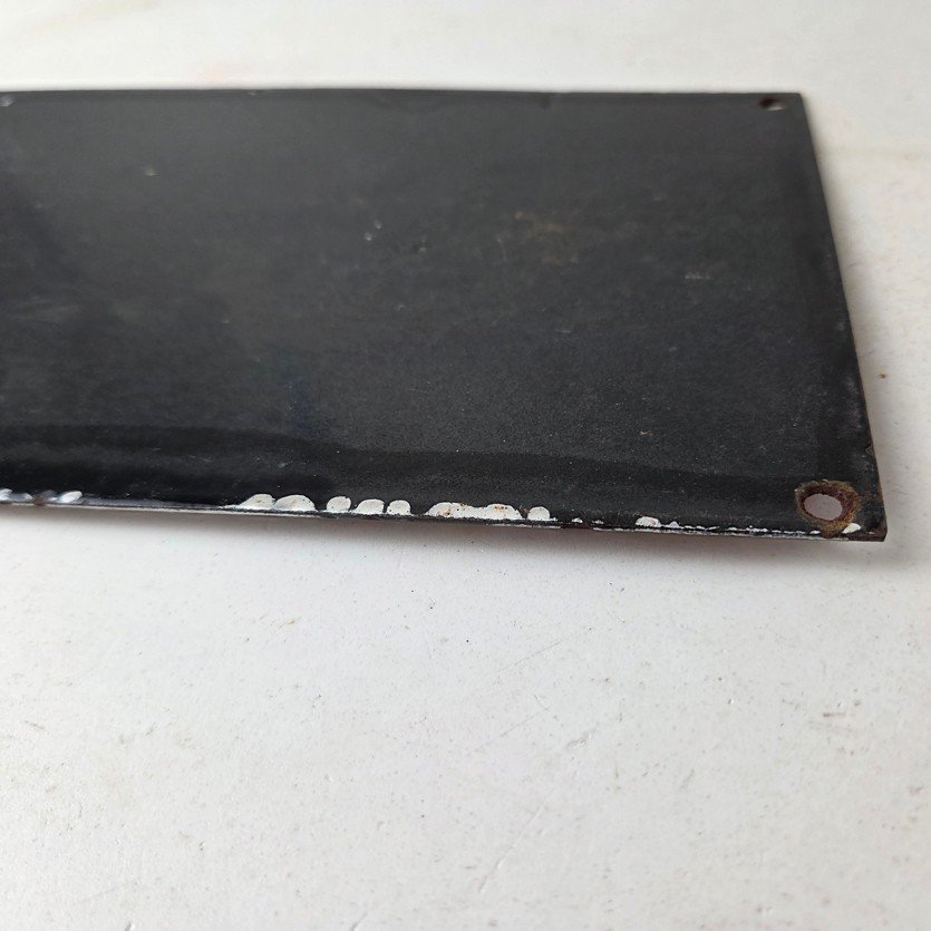 Vintage Bronco Kilgore Toys Sign - Porcelain Advertisement Store Gas Pump Sign - Image 9